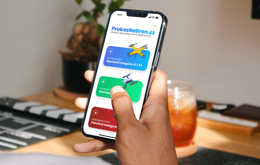 Aplikace Průkaz na dron