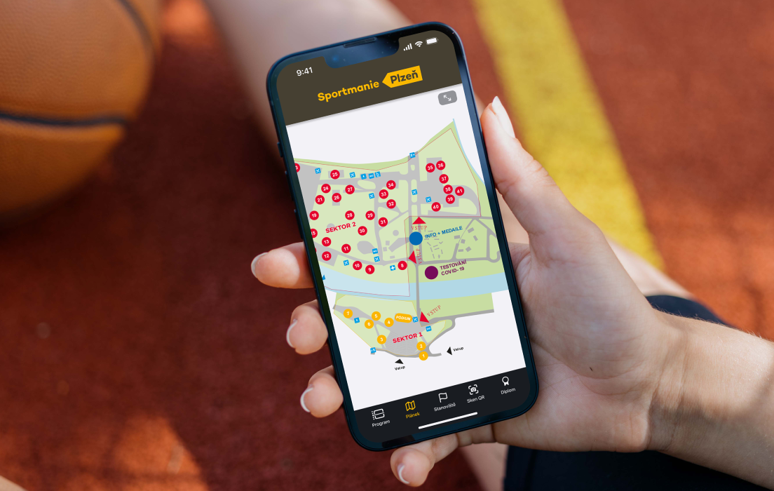 Aplikace Sportmanie Plzeň